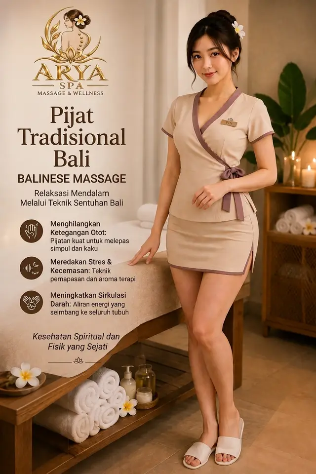 Balinese Massage - ARYA Massage Surabaya