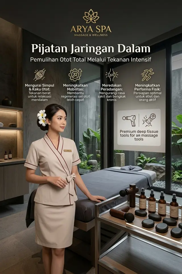 Deep Tissue Massage - ARYA Massage Surabaya
